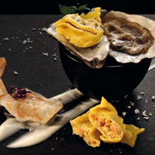 Carica l'immagine nel visualizzatore di Gallery, Cappellettoni Branzino e Gamberetti